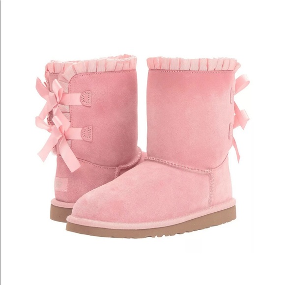 ugg bailey bow ruffles boot